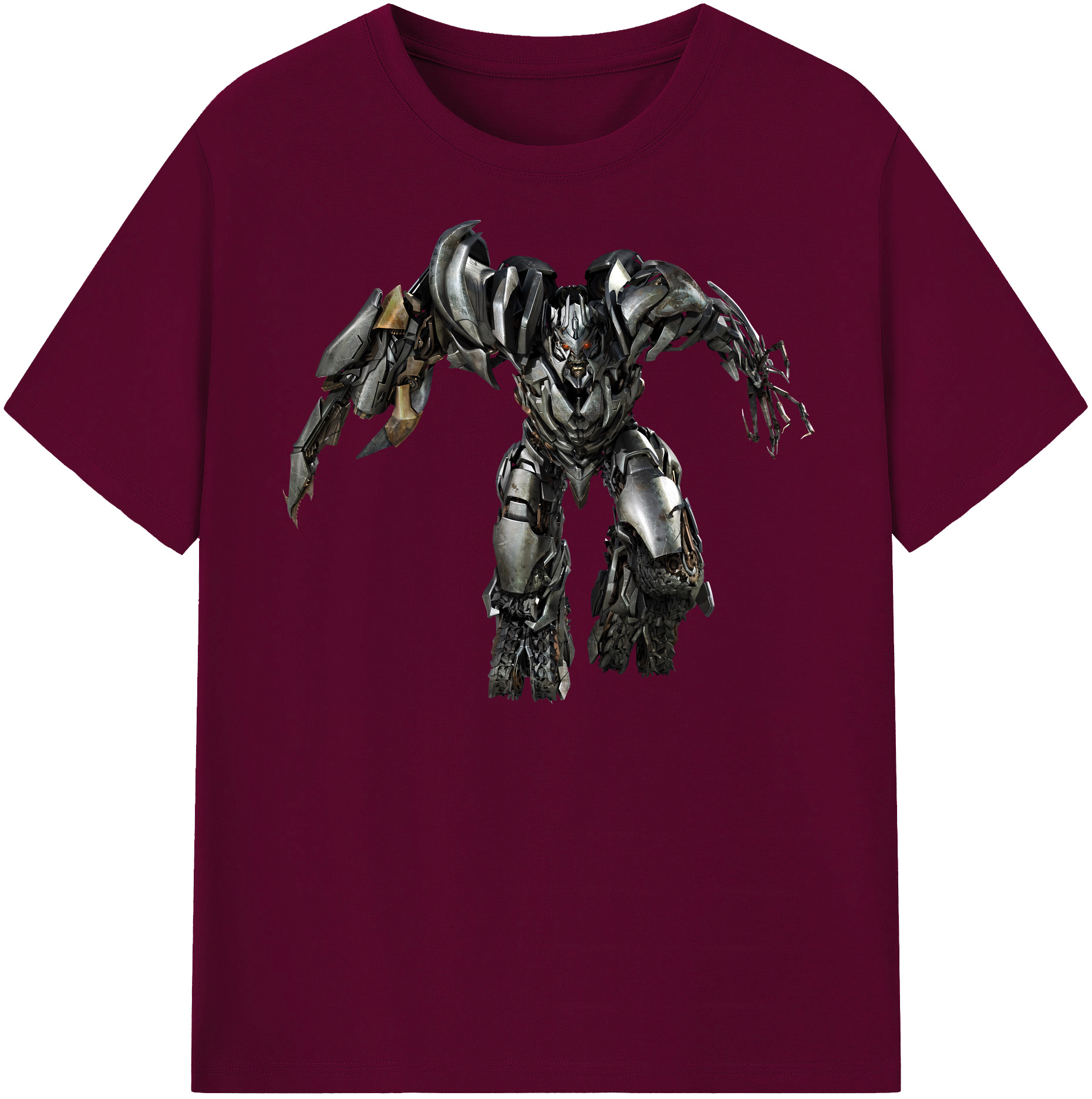 （画像用） Transformers トランスフォーマー レディースカジュアルプリントTシャツ（綿100％）